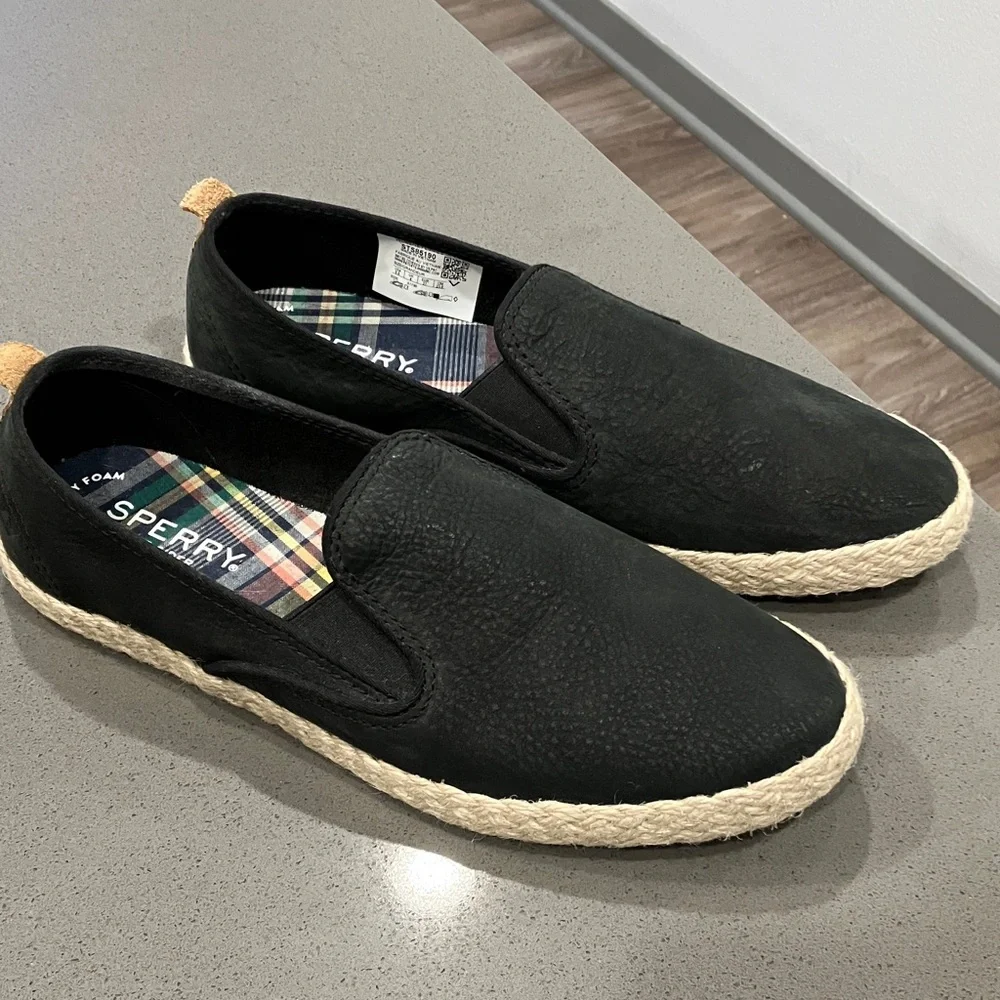Sperry Women’s Black Slip-On Loafers - Picture 3 of 5